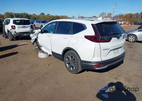 2020 Honda Cr-V Hybrid Ex-L из США, поврежденный, VIN 7FART6H80LE005835